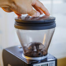 Introvert Bellows for Baratza Grinders Black silicone attachment designed to reduce retention and improve grinder performance