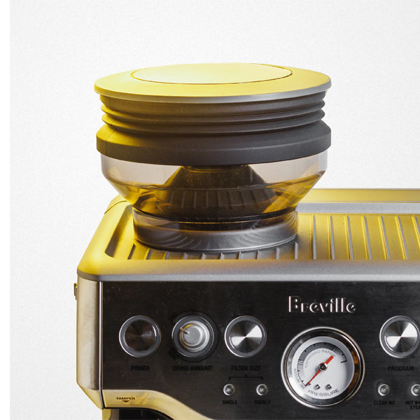 Introvert Bellows for Breville and Sage Grinders silicone accessory that improves grind consistency and reduces retention