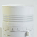 Introvert Bellows for Fellow Opus White silicone attachment designed to enhance grind consistency and reduce retention