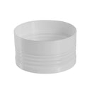 Introvert White Bellows for Fellow Opus silicone accessory designed to improve grind consistency and reduce retention