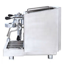 Izzo Vivi Dual Boiler Duetto PID Coffee Machine White with Walnut Handles