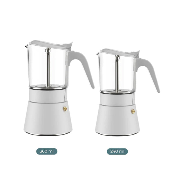 Joy Resolve ClearBrew Moka Pot