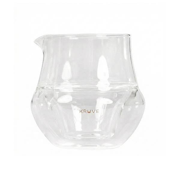 Kruve Propel Server Daddy Got Coffee Edition spouted espresso glass