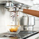 Kruve Propel Coffee Server Daddy Got Edition espresso glass with pouring spout