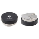 Lelit 57mm Coffee Leveler with Black Aluminium Body and Adjustable Depth