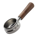 La Pavoni bottomless wooden poratfilter