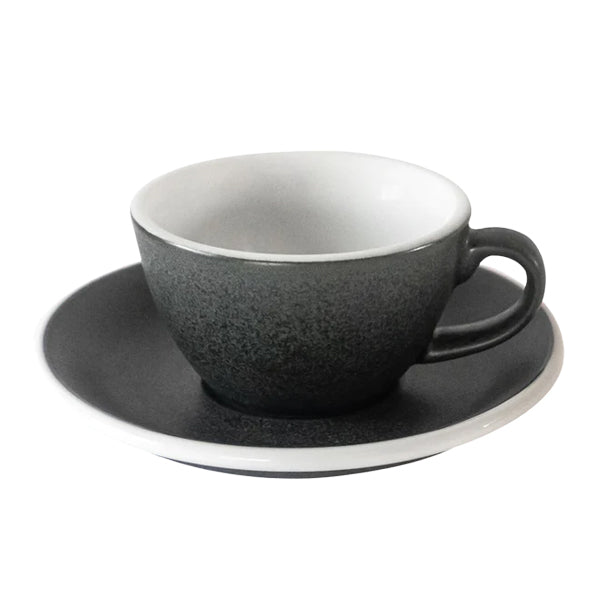 Loveramics Egg Cup and Saucer - 200ml Anthracite