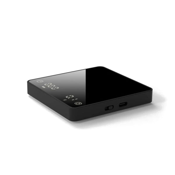 Matrix G1 FlowBar Smart Pocket Coffee Scale with flow rate display and compact body for accurate brewing control