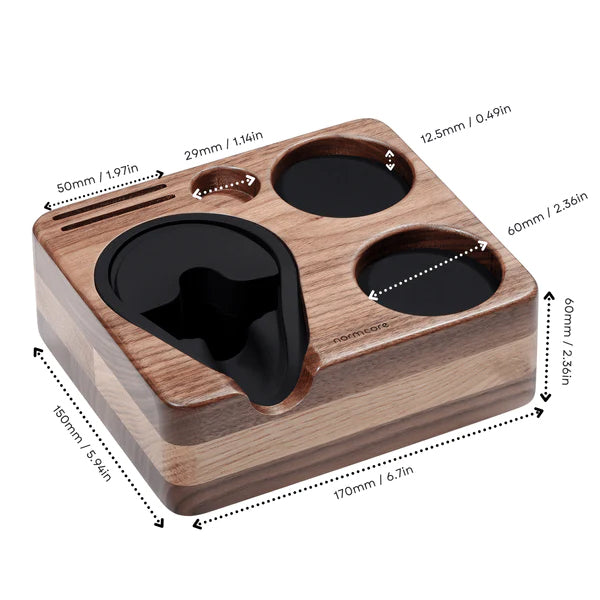 Normcore Tamping Mat Station - Wood