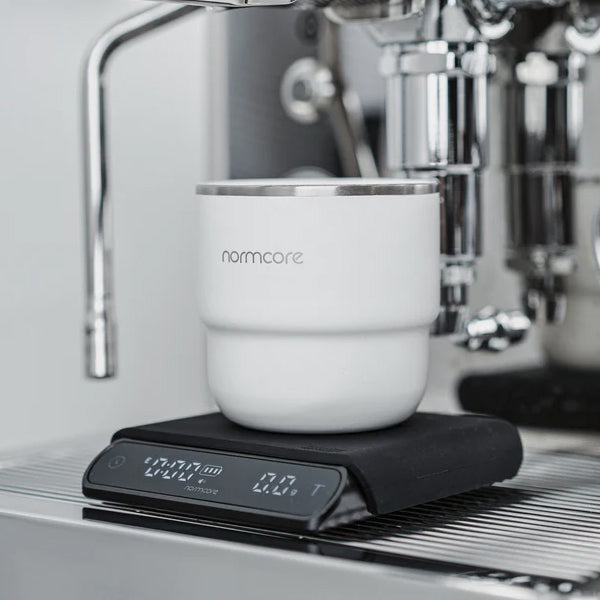 Normcore Pocket Scale V3 for precise coffee measurements and brewing accuracy