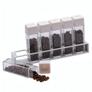 Normcore Coffee Bean Cellars V2 Set of 6 in white with one tube open and roasted coffee beans spilling out