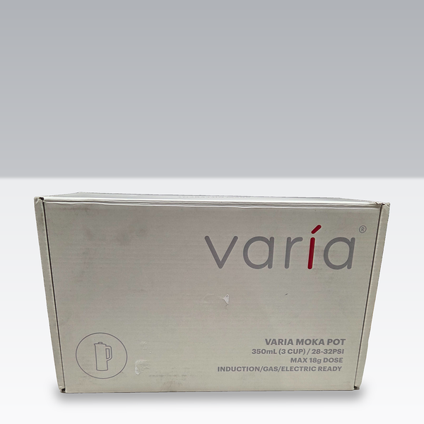 Varia Pro Moka Pot White - Used, original box
