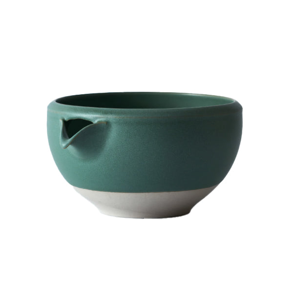 Origami Katakuchi Matcha Bowl Take Green
