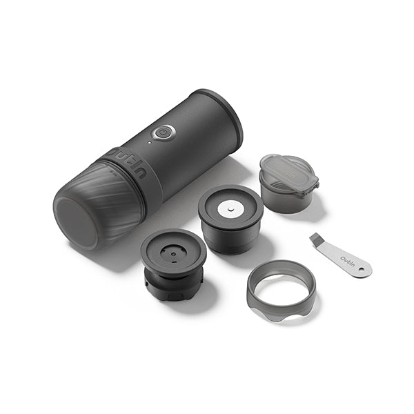 OutIn Mino Portable Electric Espresso Machine compact travel coffee maker with built-in pump for rich espresso shots on the go