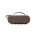 Outin EVA Protective Case Maple Brown durable travel case designed to protect portable espresso machine accessories