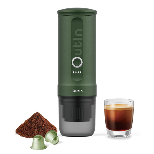 Outin Nano Portable Espresso Maker Green