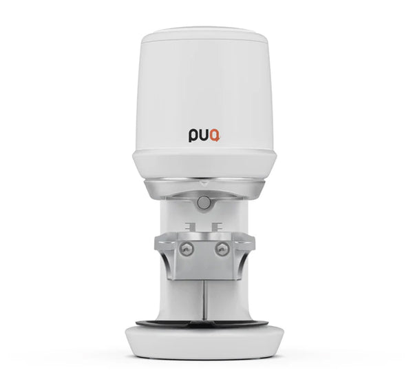 Puq Press Pro Gen 6 Automatic Coffee Tamper in White