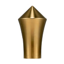 Pesado Metallic Leva Ends Gold