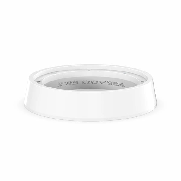 Pesado White Magnetic Dosing Ring for 58mm Espresso Portafilter Dosing