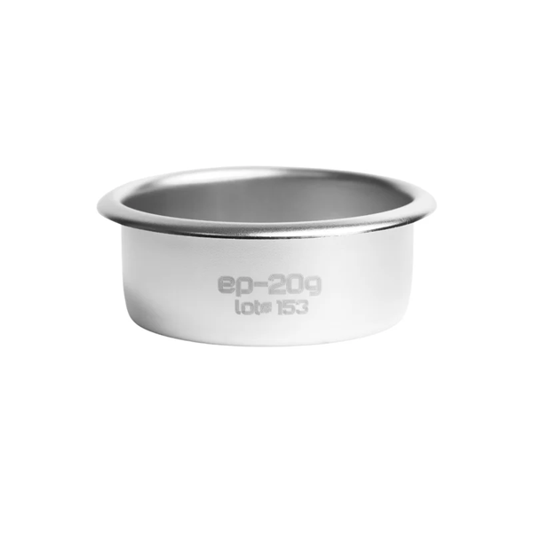 Pesado EP 20g Filter Basket, electro-polished for smooth espresso extraction