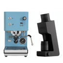 Profitec GO 2.0 Sky Blue Varia VS4 Black Espresso Machine Bundle