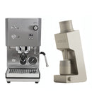 Profitec GO 2.0 Stainless Steel Varia VS4 Sandstone Espresso Machine Bundle