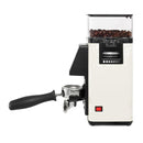 Rancilio Stile SD Coffee Grinder, White (Side View)
