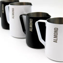 Rhino Pro Stealth Milk Jug Cafe Set professional non stick pitchers for consistent milk texturing and pouring