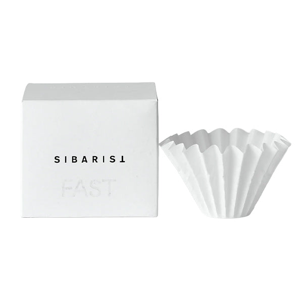 Sibarist Fast Wave Coffee Filters 100 Pack Pour Over Coffee Filters