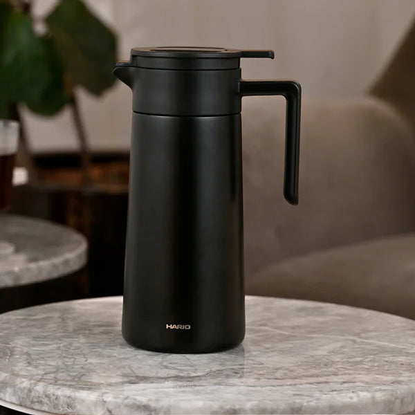 Hario Thermal Jug Black at home