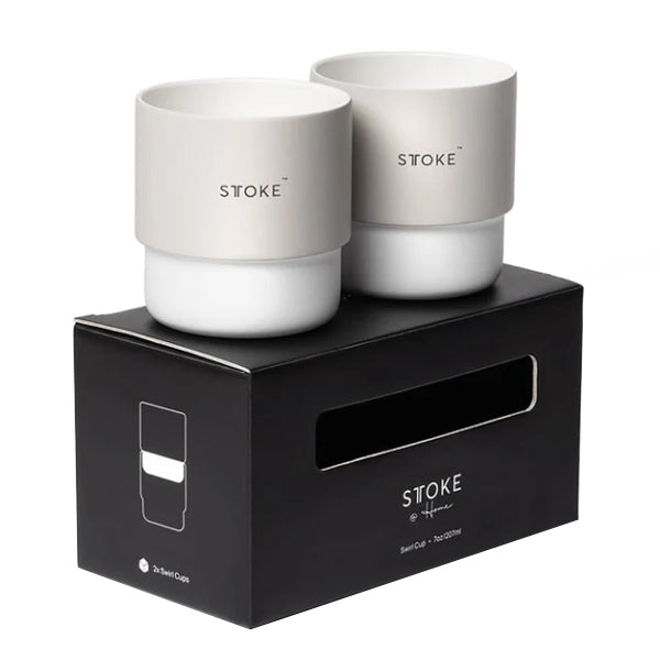 Sttoke Swirl Coffee Cup Champagne Grey