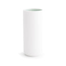 Tajimi Tall Tumbler Feijoa handcrafted Japanese ceramic cup in soft green glaze for serving coffee or tea