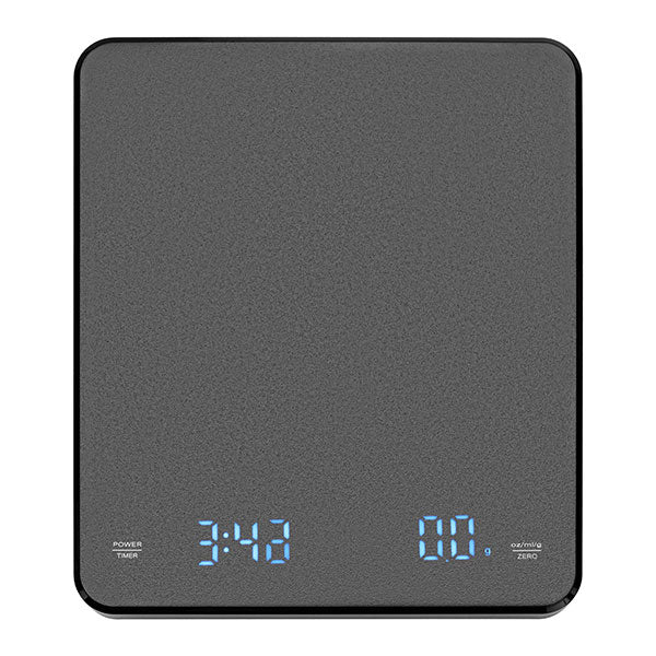 Ten Mile Brewing Scale Black 2kg precision coffee scale with 0.1g accuracy and built in timer