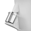 Artisan White Barista Variable RPM coffee grinder with adjustable RPM for precise espresso and filter brewing grind control