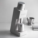 Varia VS4 Silver Coffee Grinder single dose design with precise adjustment and low retention workflow