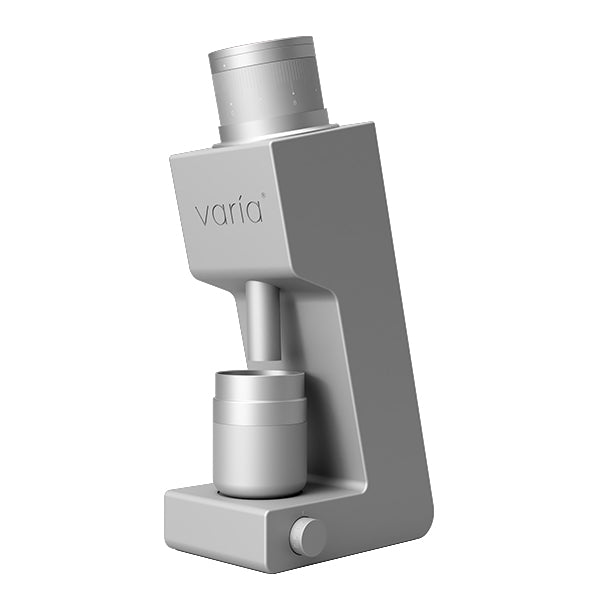 Varia VS4 Silver single dose coffee grinder with precision adjustment and minimal retention design