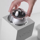 Varia VS4 White Coffee Grinder single dose design with precision adjustment and low retention performance