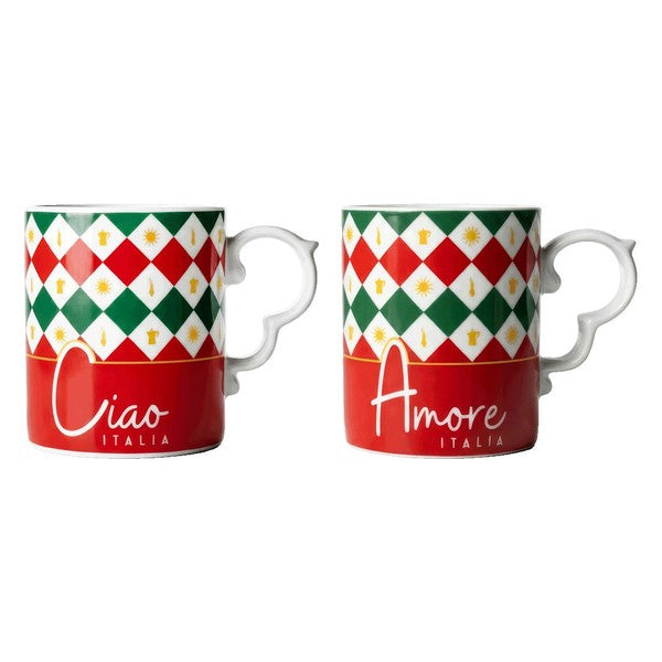 Bialetti Italia Coffee Mug Set