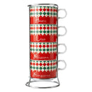 Bialetti Italia Stackable Cappuccino Cup Set