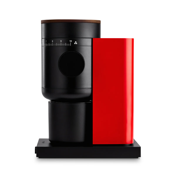 Fellow Opus 2 Coffee Grinder Cherry Red Walnut