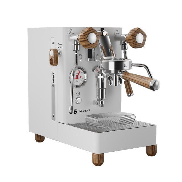Lelit MaraX3 White Heat Exchange Espresso Machine