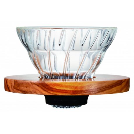 Hario V60 Glass – Olive Wood