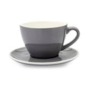ACF Cup & Saucer 6 Set - 10oz Grey