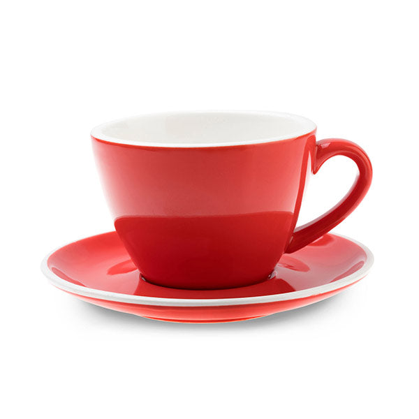 WHITE 6oz Cup & Saucer – ACF Cups
