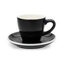 ACF Cup & Saucer 6 Set - 3oz Black