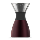 Asobu Pour Over Coffee Maker Burgundy