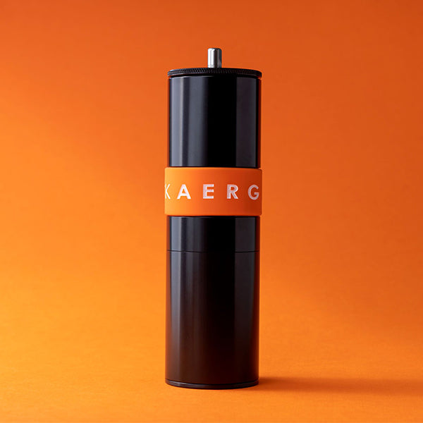 Knock Aergrind Coffee Grinder Orange