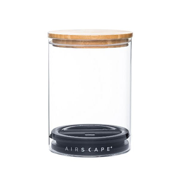  Airscape Glass & Bamboo Lid 500g Medium
