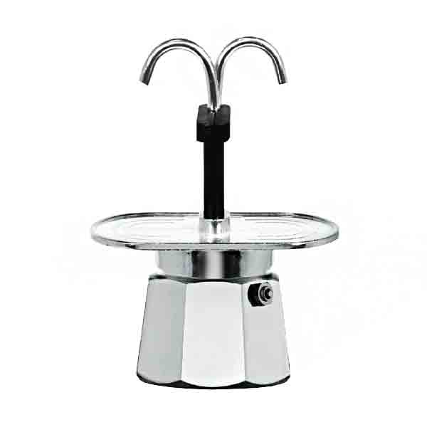 Bialetti Mini Express 2 cups coffee maker with 2 cups - Buon