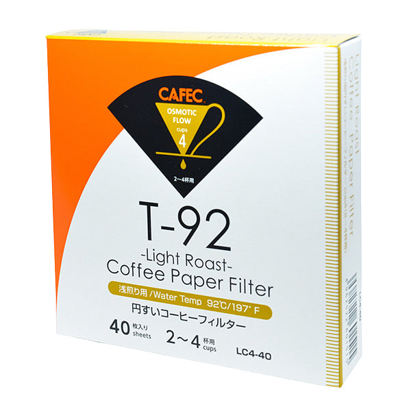 Cafec 2-4 Cup Light Roast Filters 40pk